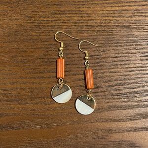 Upcycled Dangle Earrings